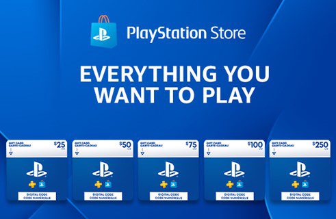 گیفت کارت پلی استیشن آمریکا